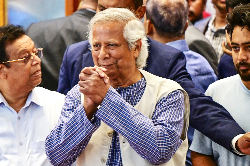 NBC News story on Bangladesh protesters urging Muhammad Yunus to lead